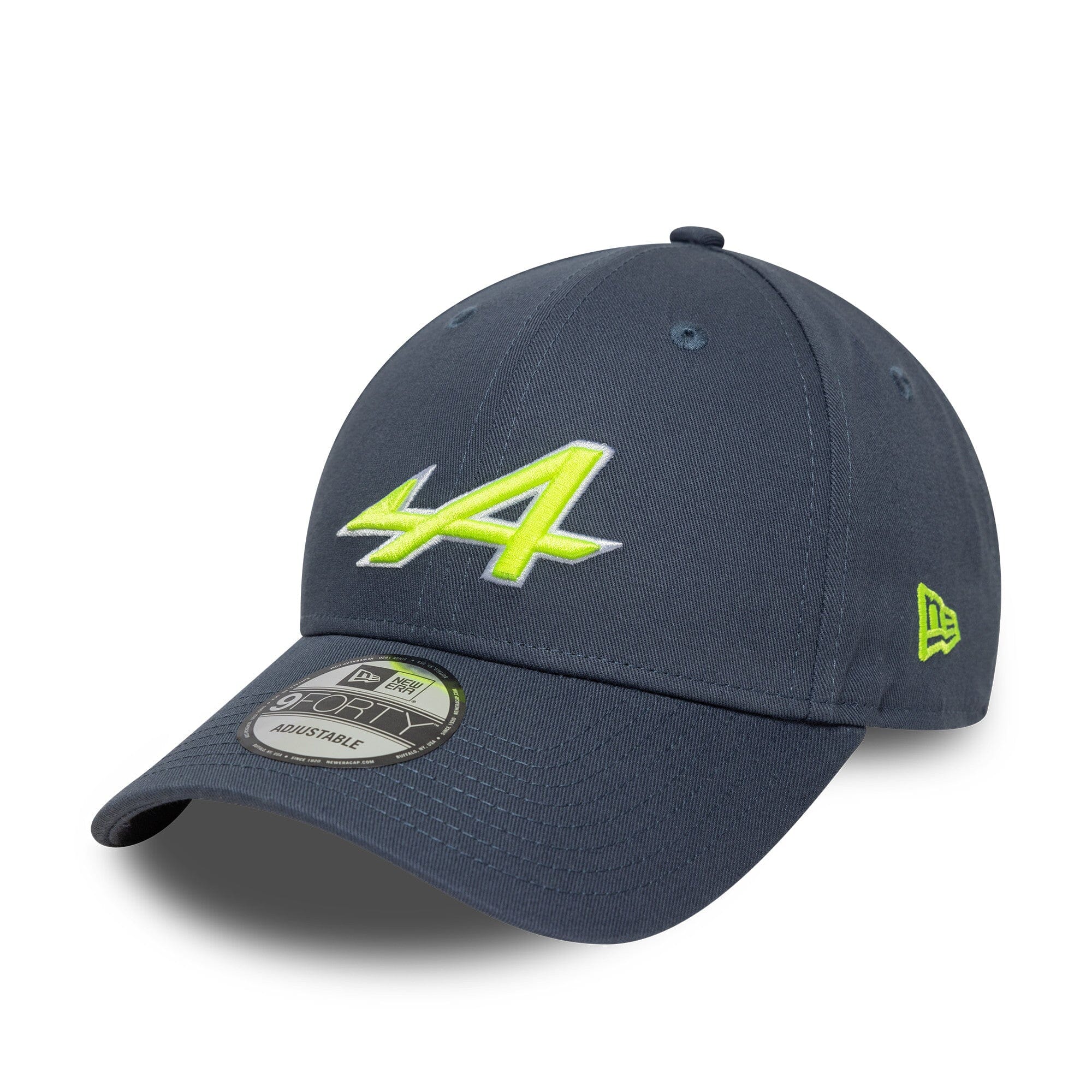Alpine Racing F1 New Era 9Forty Seasonal Pop Hat - Gray