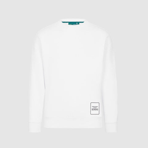 Aston Martin F1 Lifestyle Logo Sweatshirt - Green/White