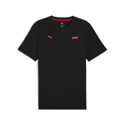 Formula 1 Tech Collection F1 Small Logo T-Shirt - Black/White
