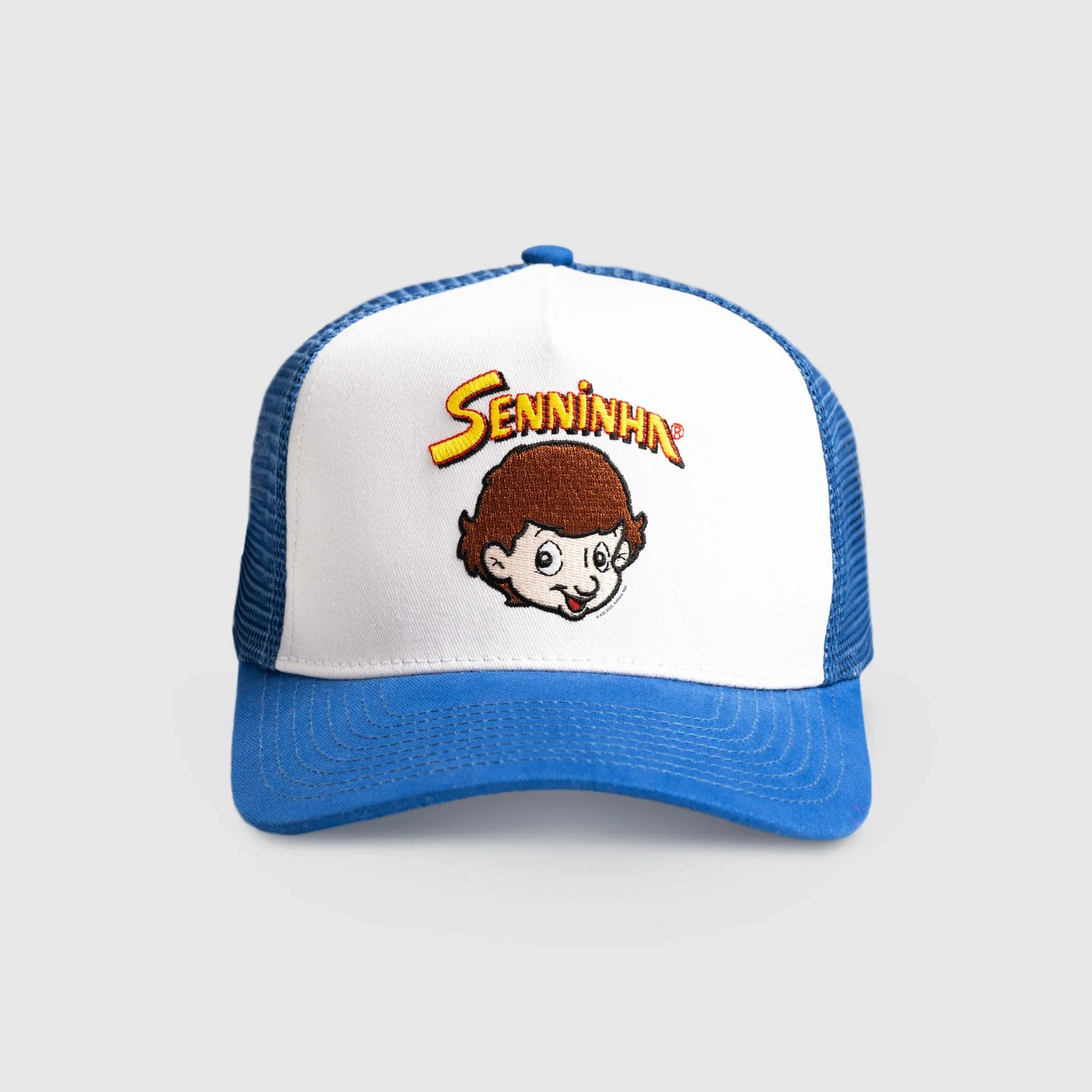 Ayrton Senna F1 Senninha Trucker Hat - Blue
