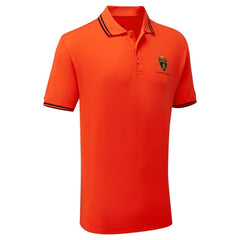 Automobili Lamborghini orange polo shirt