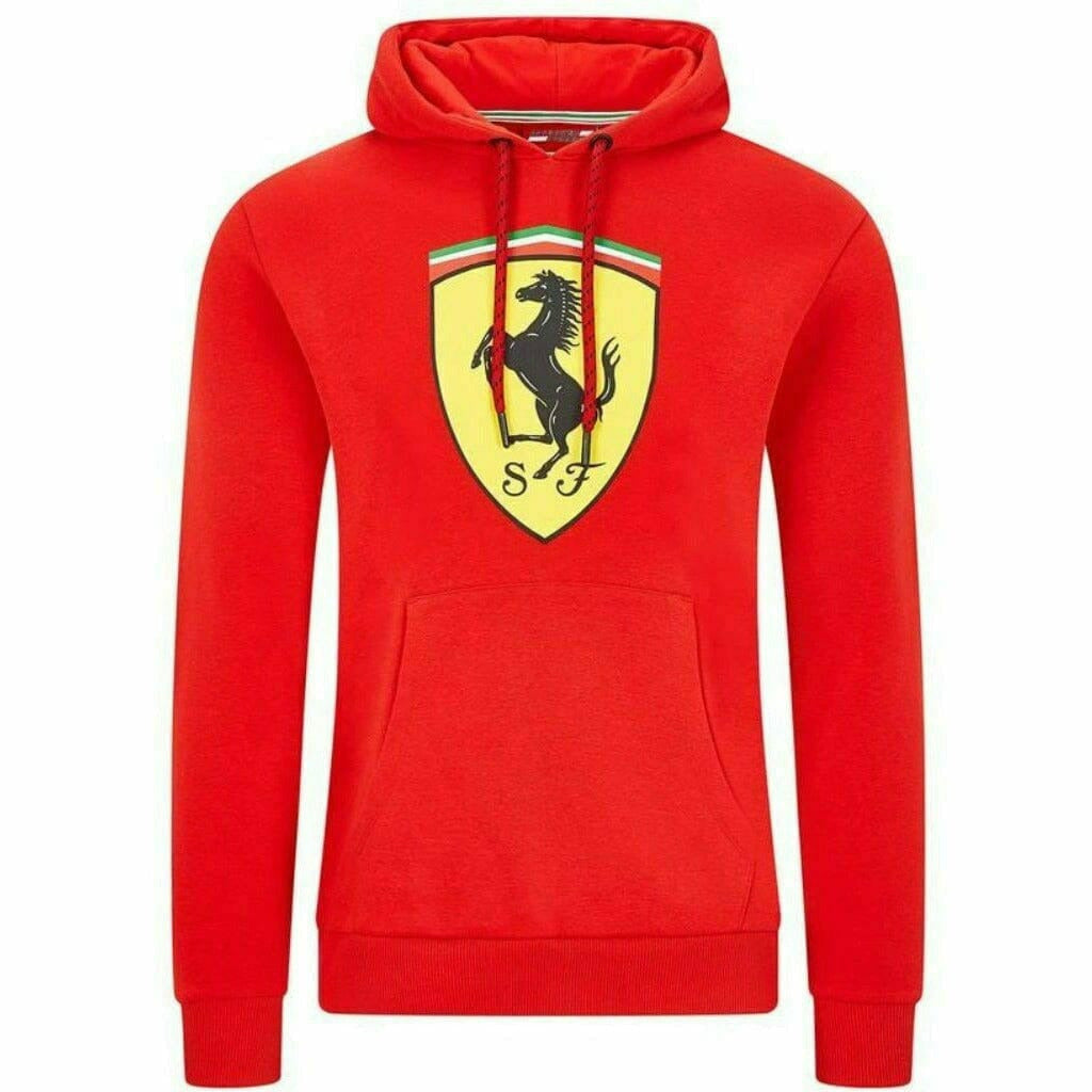 ferrari red hoodie