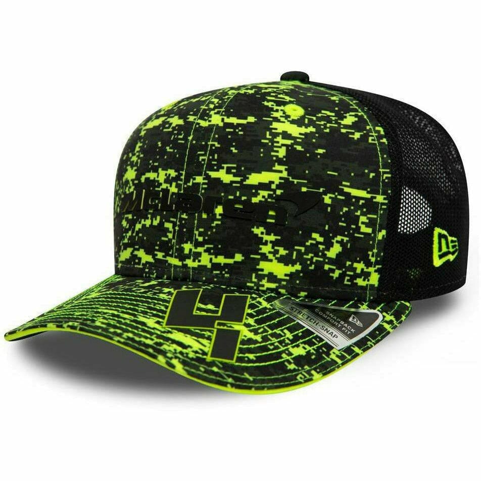 Mclaren F1 Lando Norris Glitch New Era 9fifty Trucker Baseball Hat