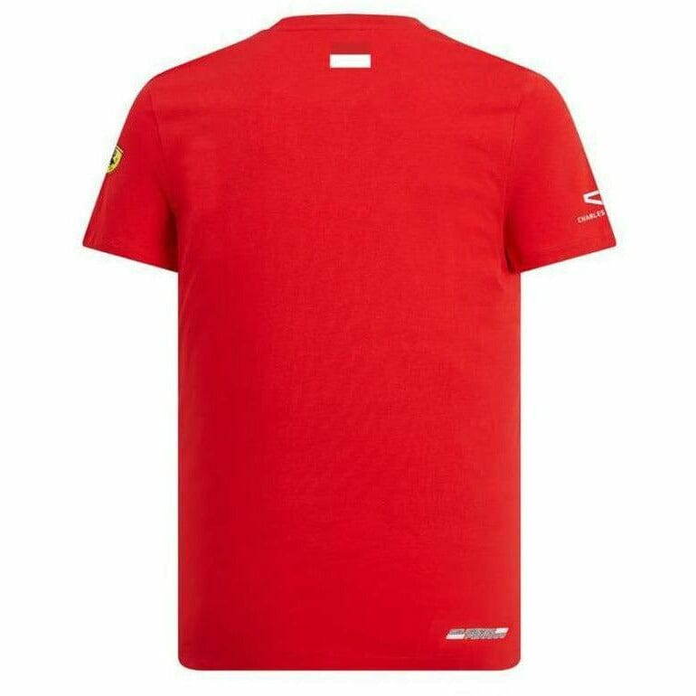 Scuderia Ferrari Charles Leclerc Red Tshirt CMC Motorsports®