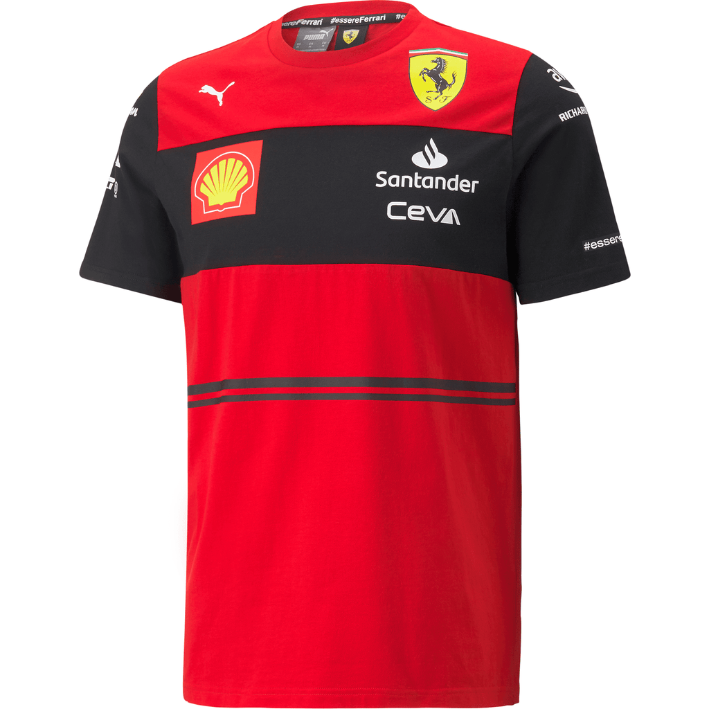 Women's Shield T-Shirt 2023 - Scuderia Ferrari F1 - Red XXS