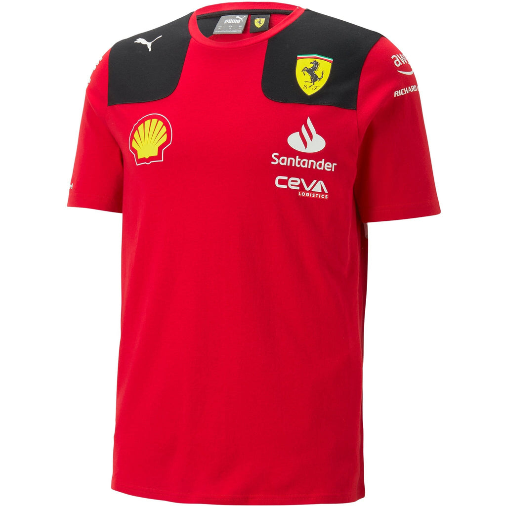 *Free shipping*Ferrari F1 2023 team shirt with collar