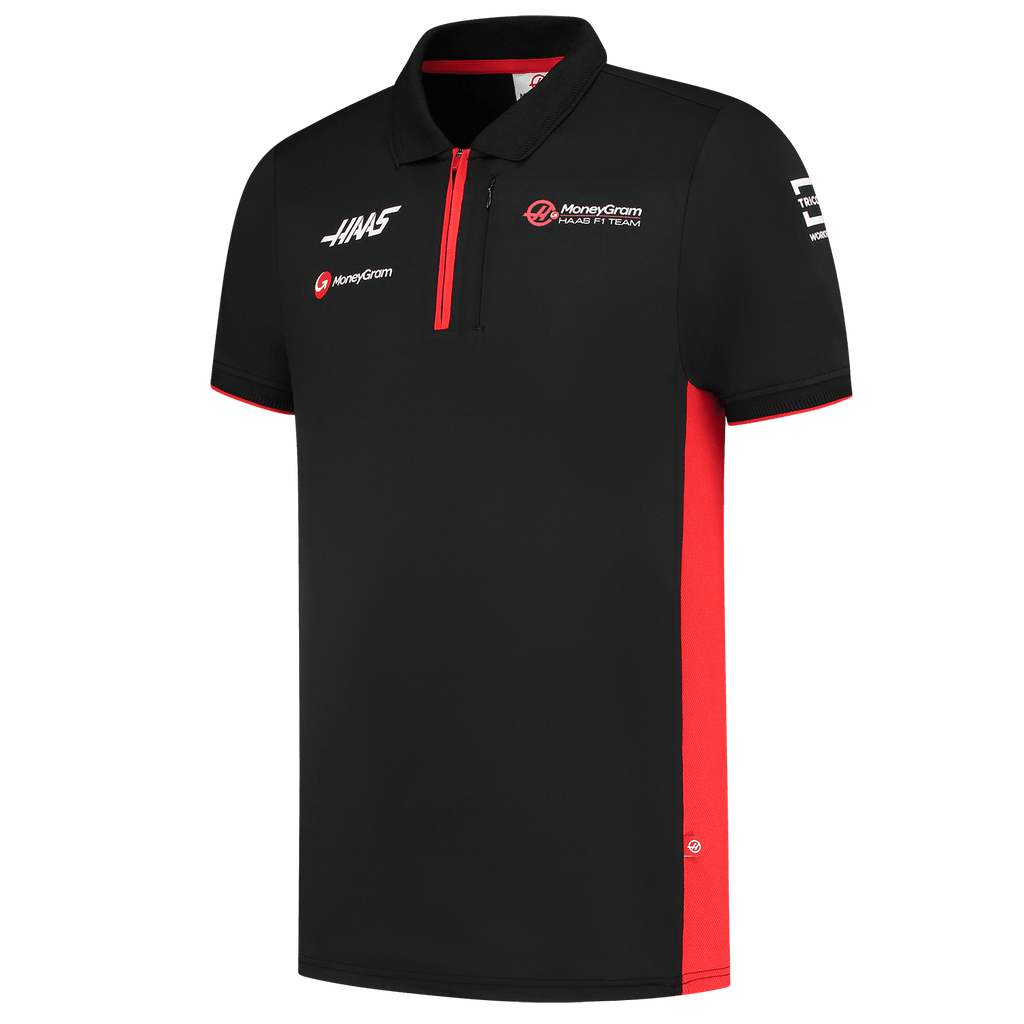 Haas Racing F1 2023 Men's Team Fitted Polo Shirt - Black – CMC Motorsports®