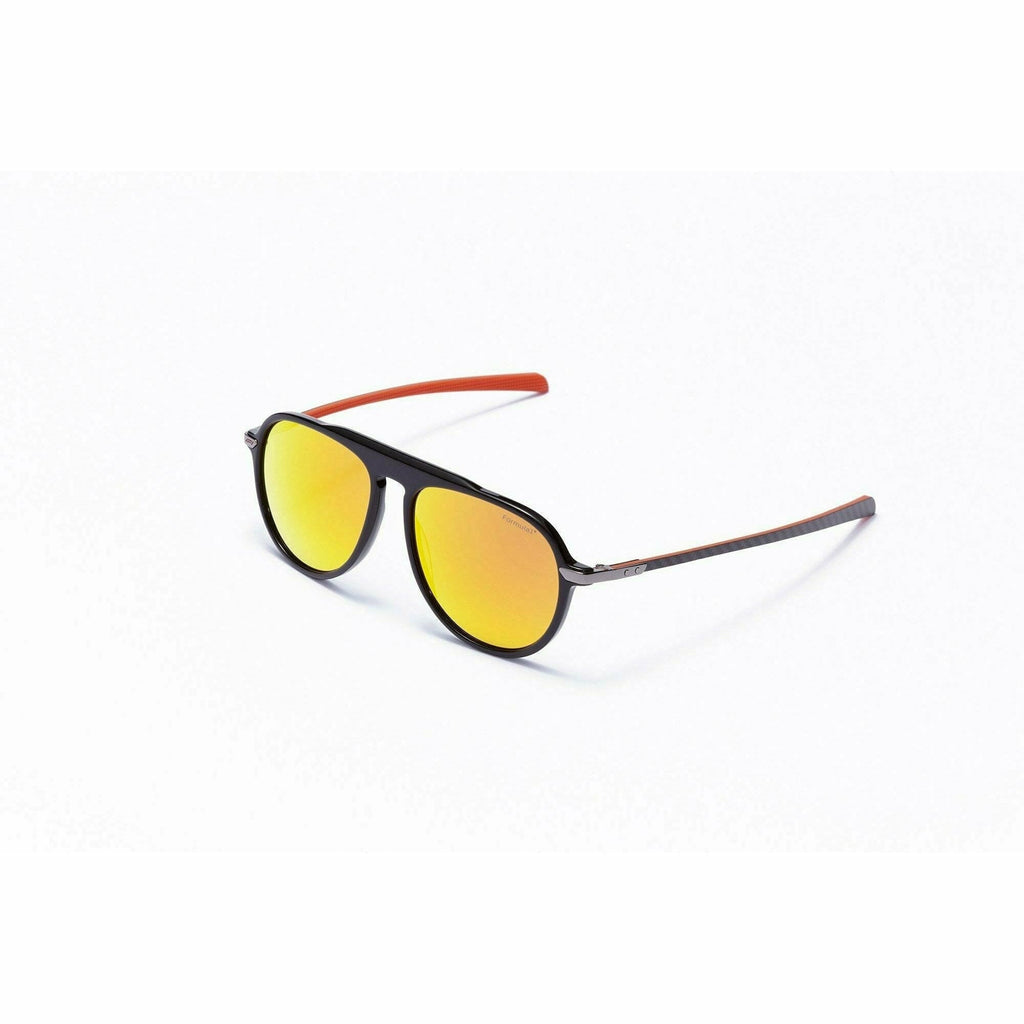 Formula 1 Eyewear Gold Collection Final Lap Black Unisex Sunglasses-F1S1043 Sunglasses White Smoke