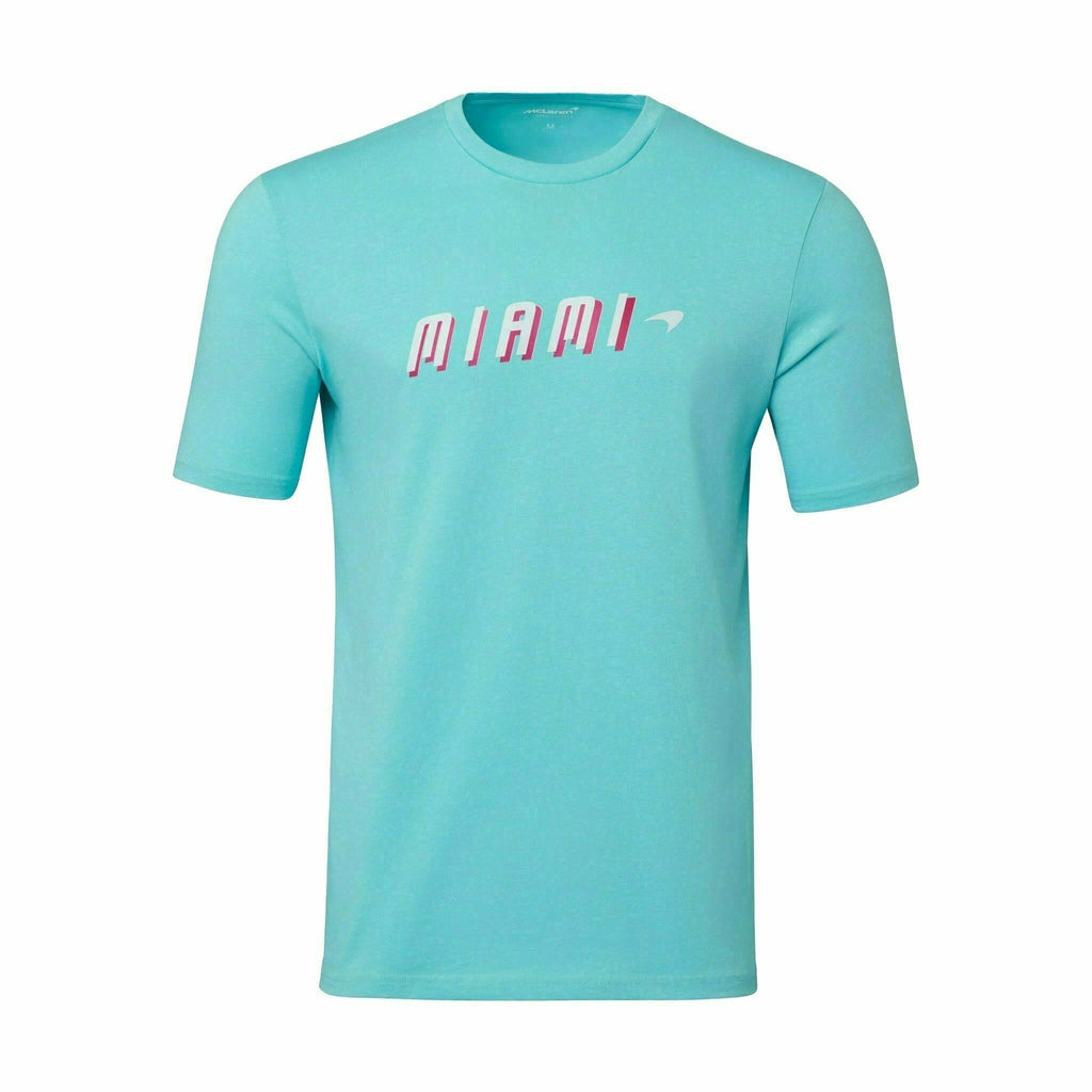 McLaren F1 Women's Miami Neon Graphic T-Shirt-White/Vice Blue/Beetroot –  CMC Motorsports®