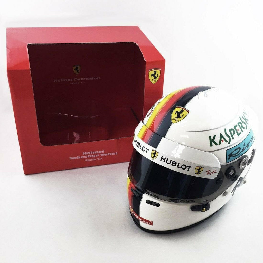 Scuderia Ferrari Sebastian Vettel 2018 1:2 Scale Helmet
