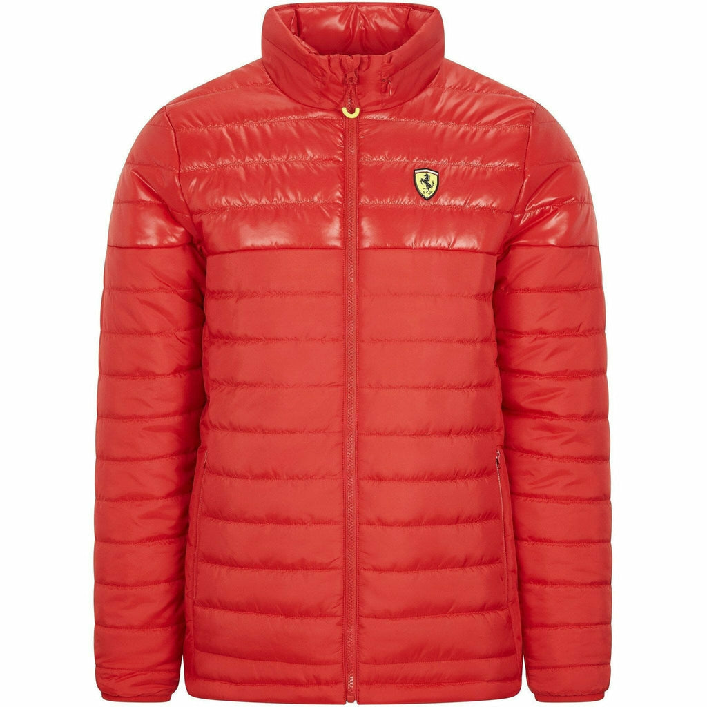 ferrari puffer vest