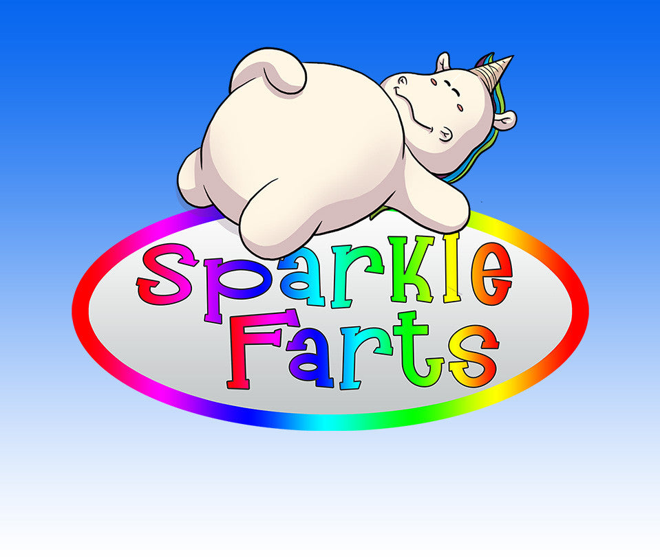 sparkle farts unicorn plush