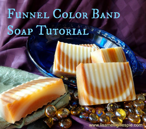 Funnel Color Band Soap Tutorial