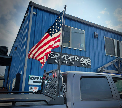 Fly any flag with a Spyder Flag Mount
