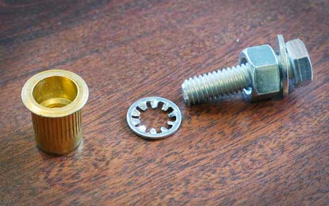 DIY tool for installing rivet nuts