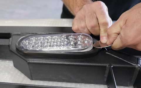 How to remove, wire, and reinstall oval shaped brake/turn LED lights