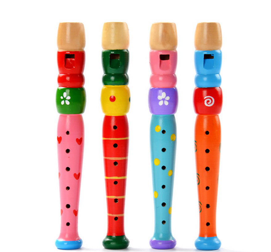 Flauta de madera de colores para niños – Ivanna & Pau