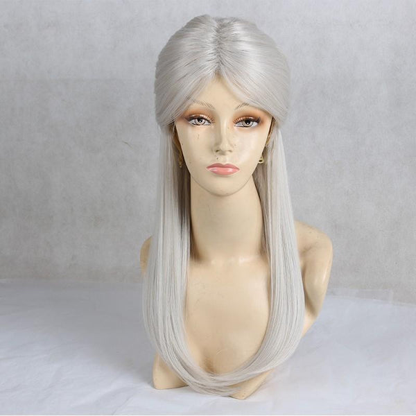 Anime Cosplay Wigs Long : Long Blue Anime Wig with Bouncy Curls Plus