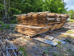 LeHay's Shaker Boxes, Raw lumber drying for boxes