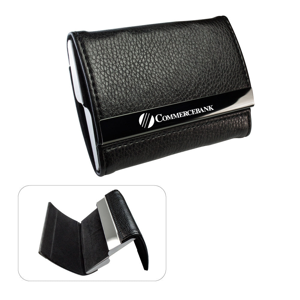 double business card holder