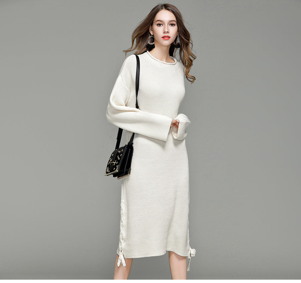 sweater dresses midi