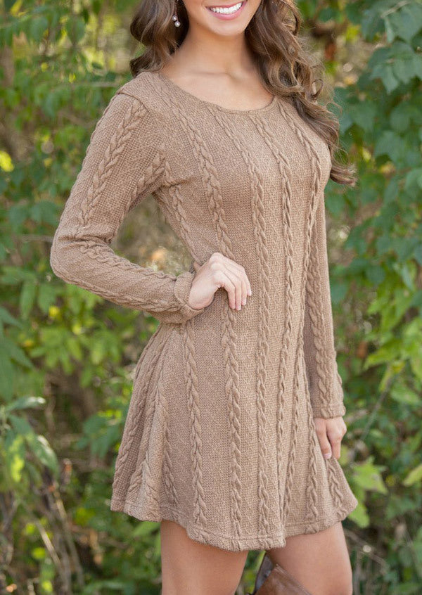 wool sweater dress