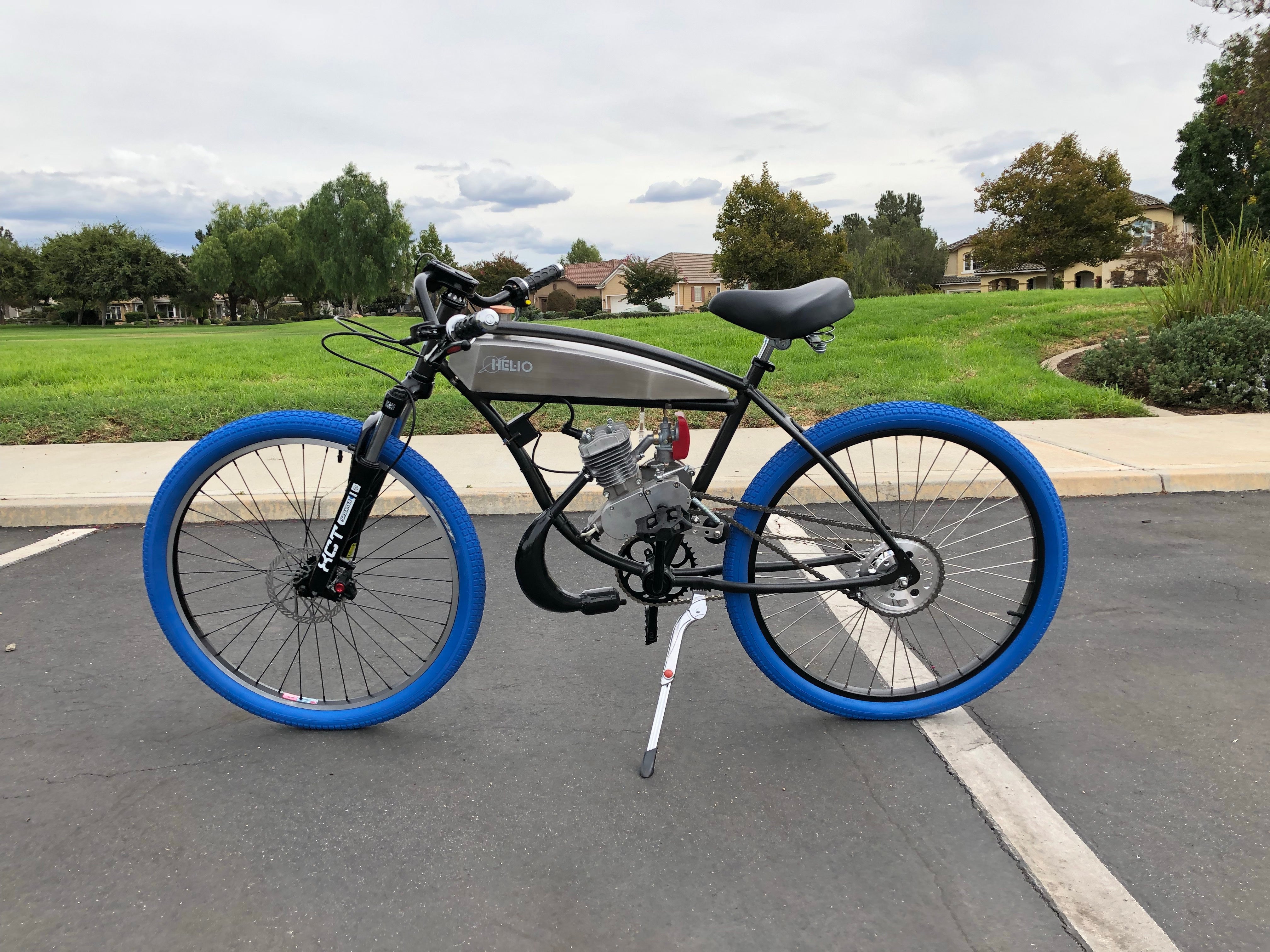 helio motorized bicycles