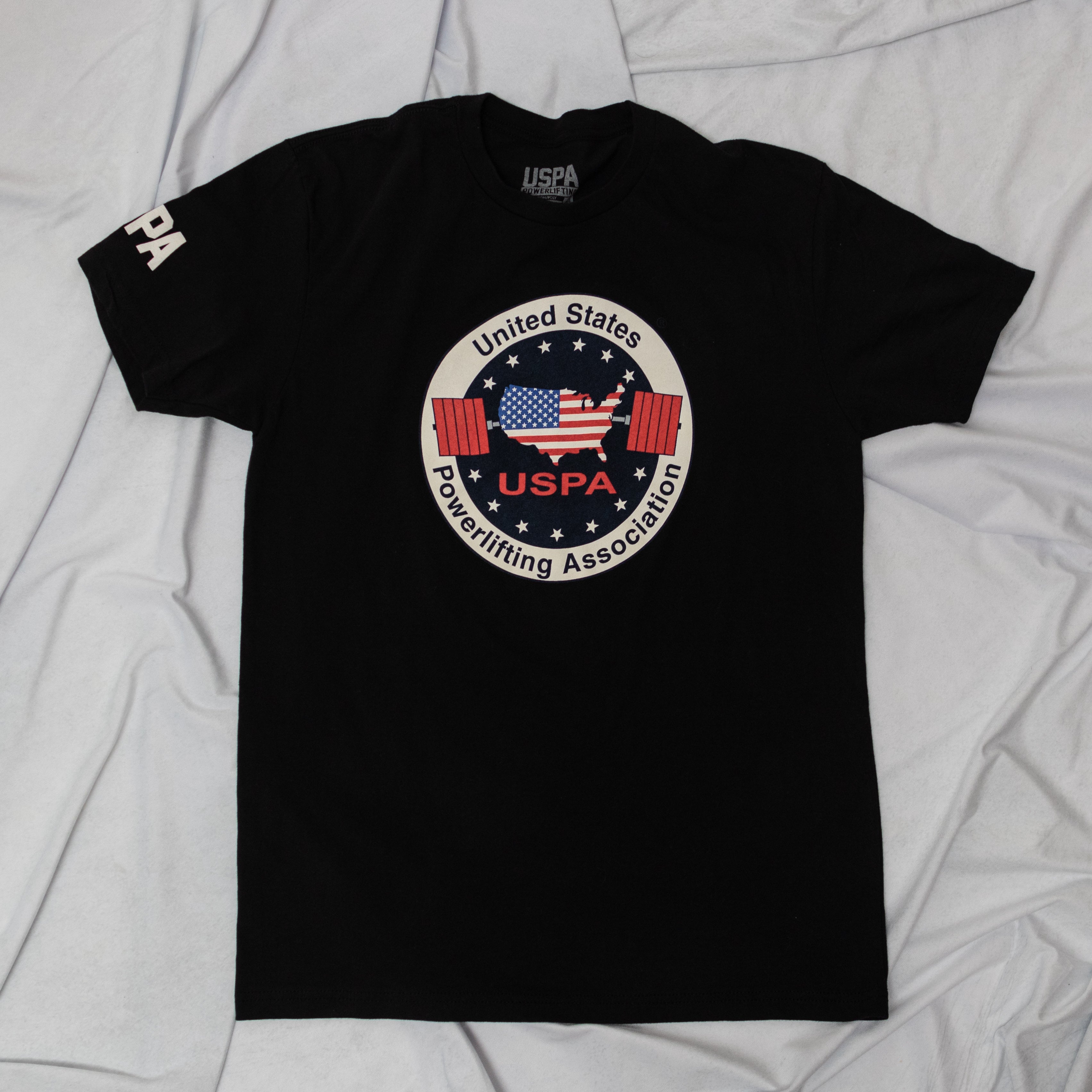 USPA Logo Tee - Black – USPA eStore