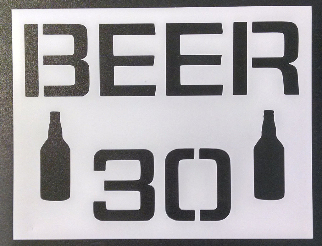 Beer 30 Stencil My Custom Stencils 1760