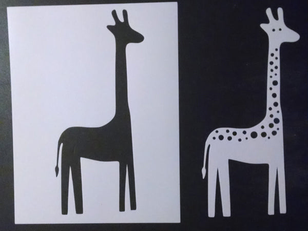 Download Multi Layer Giraffe - Stencil - My Custom Stencils