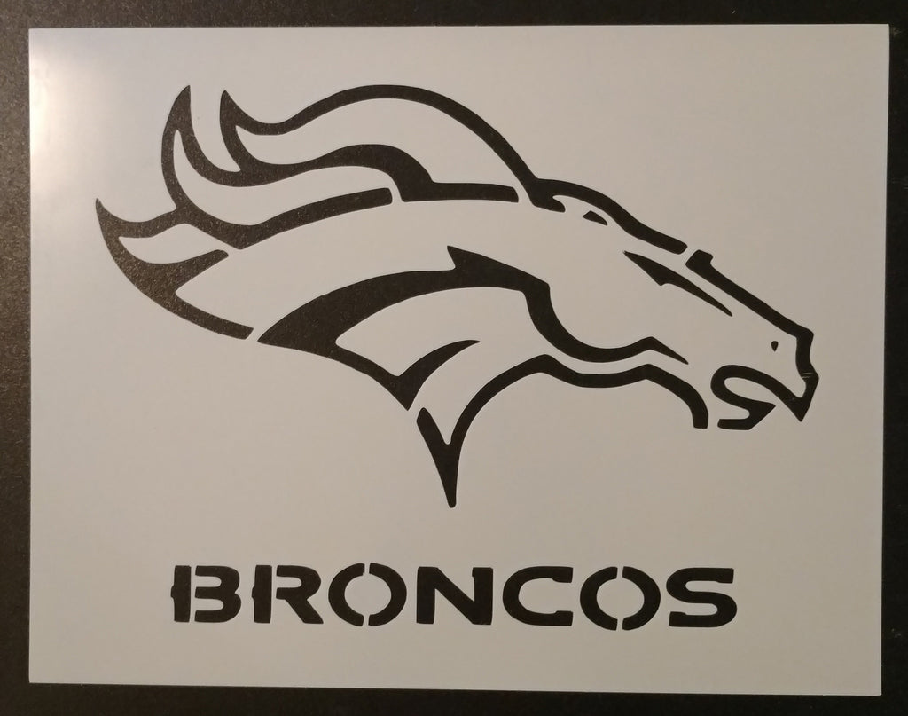 Denver Broncos Stencil My Custom Stencils