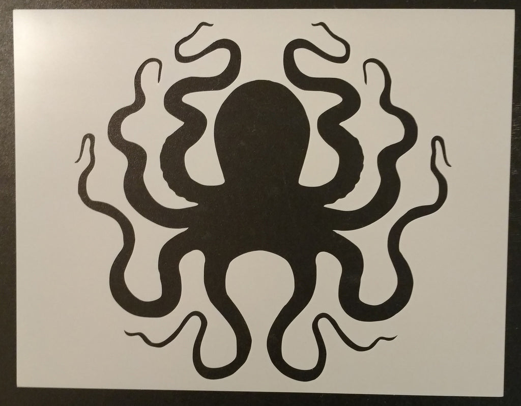 Octopus Stencil Printable Printable World Holiday