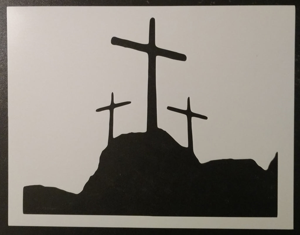 three-crosses-on-a-hill-stencil-my-custom-stencils
