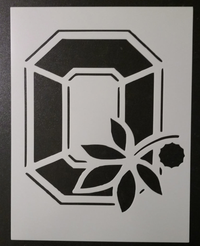 Ohio State Buckeyes "O" Stencil My Custom Stencils