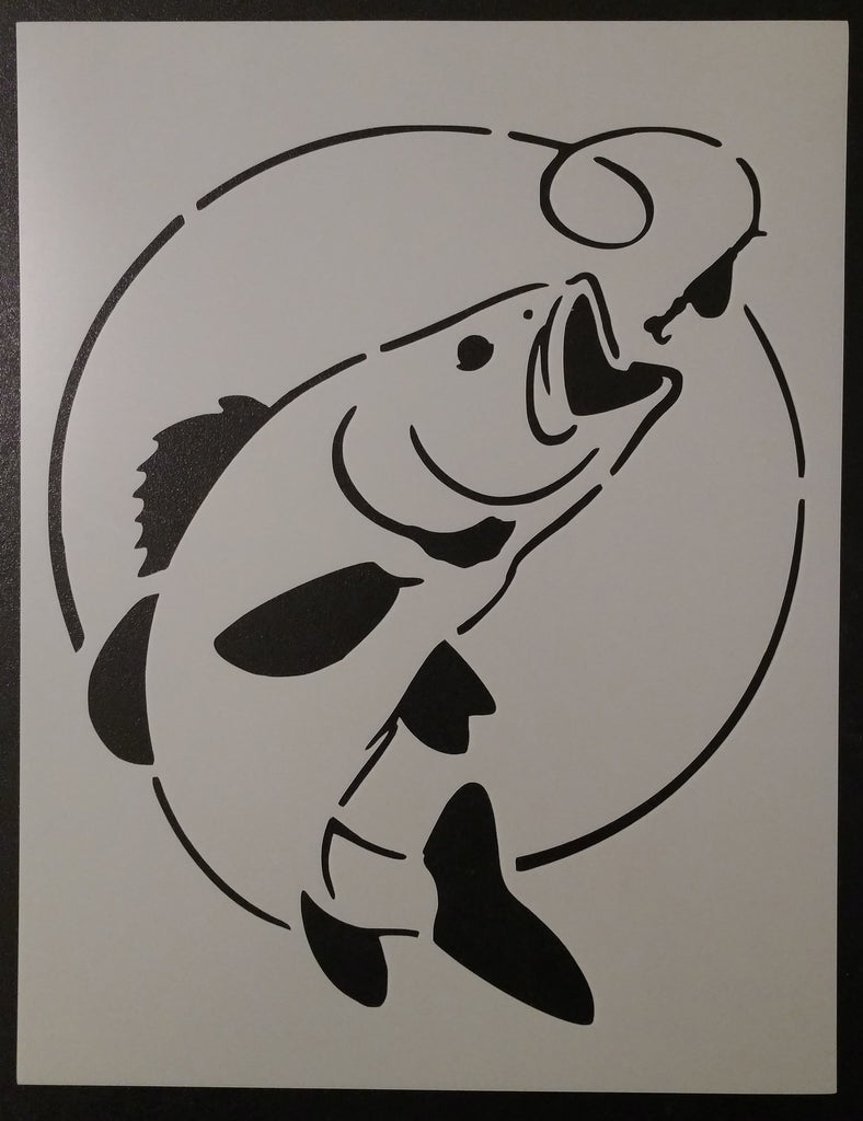 fish stencil