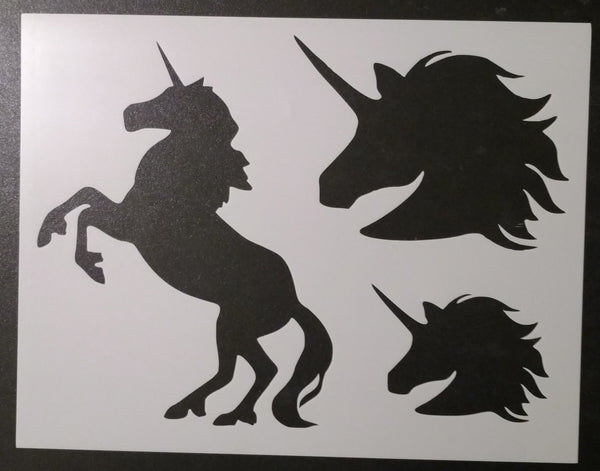 unicorn stencil my custom stencils
