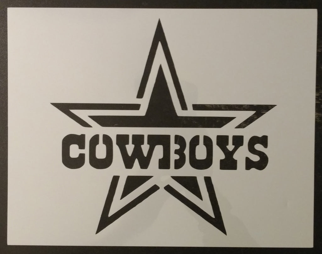 Dallas Cowboys Stencil My Custom Stencils