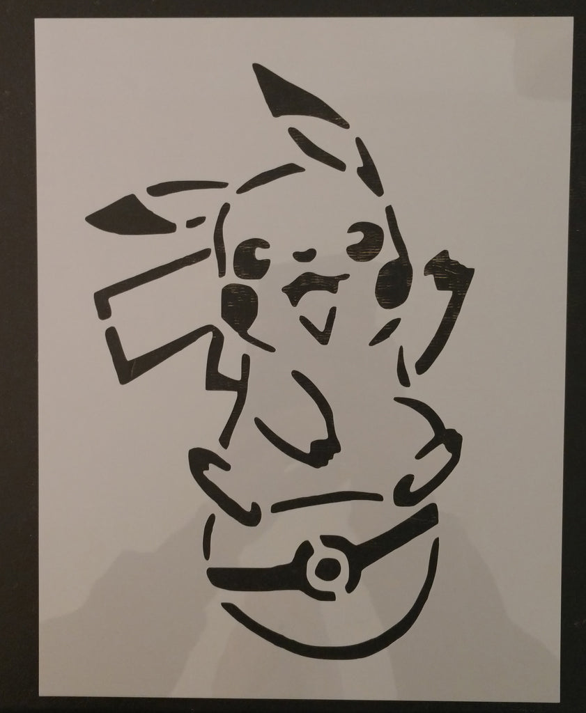 Pikachu Stencil Printable - Printable World Holiday