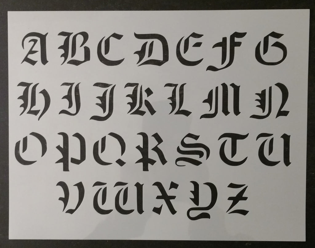 old english font letters for embroidery