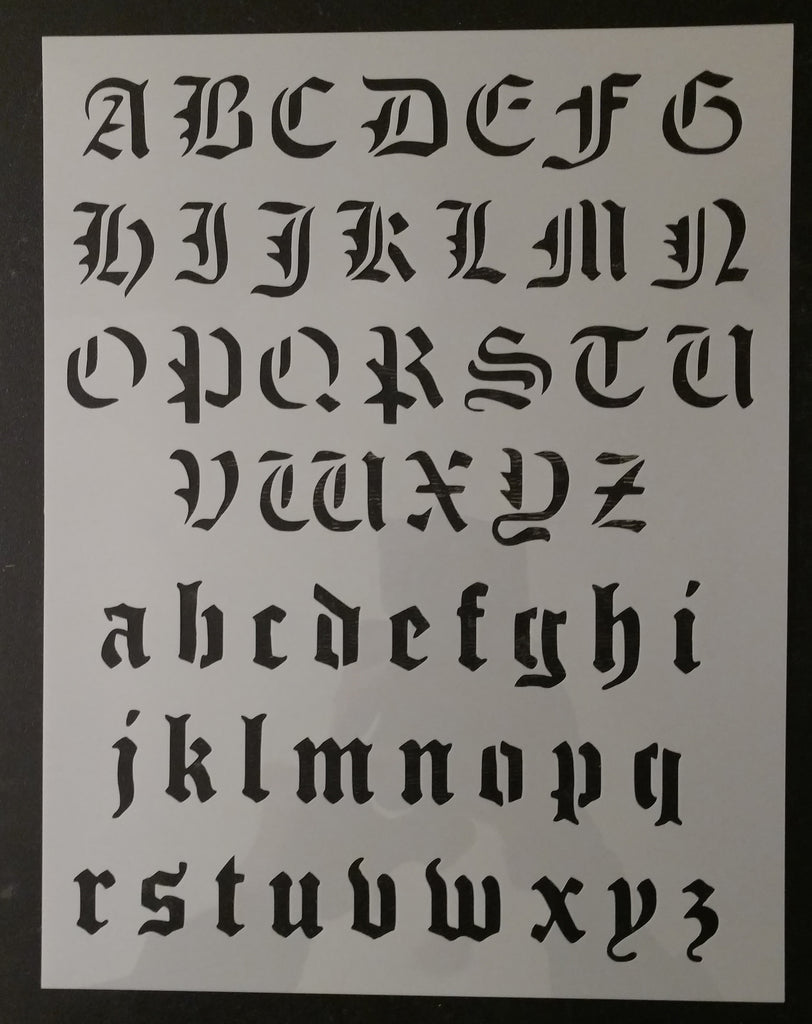 old english font the letter s