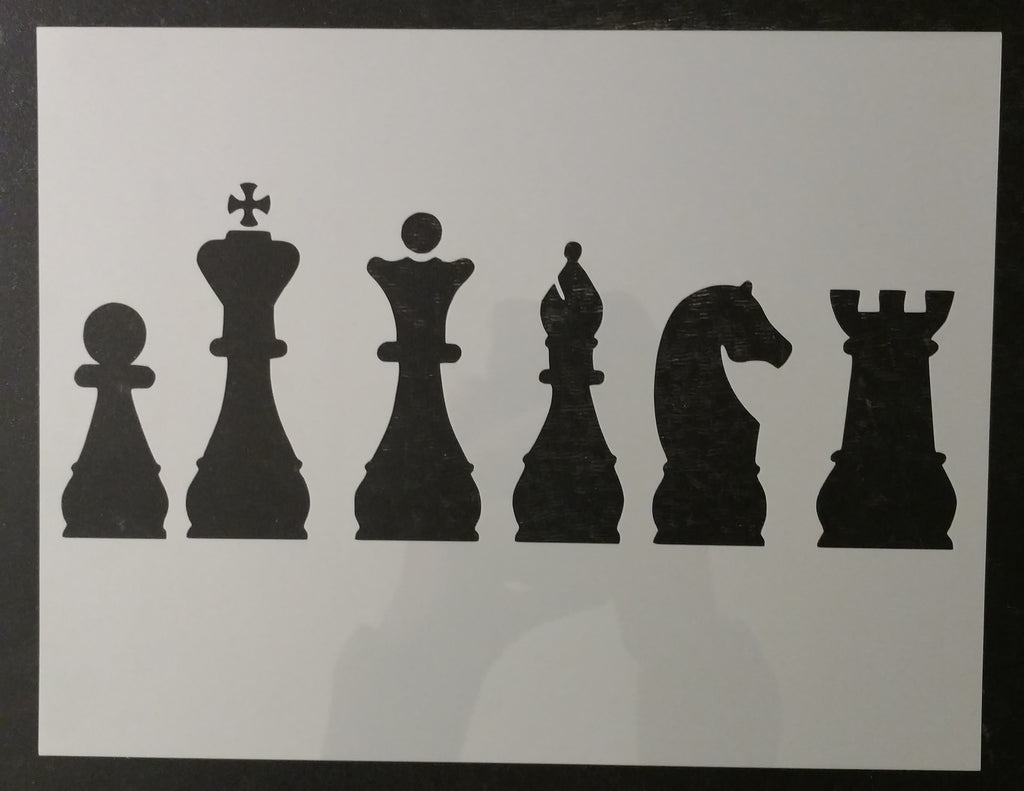 Chess Piece Pieces Knight Rook Queen King Bishop Pawn Custom
