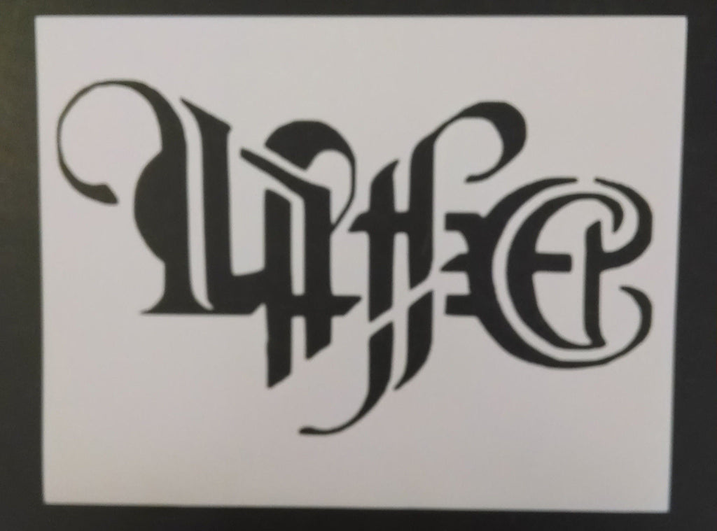 life and death ambigram