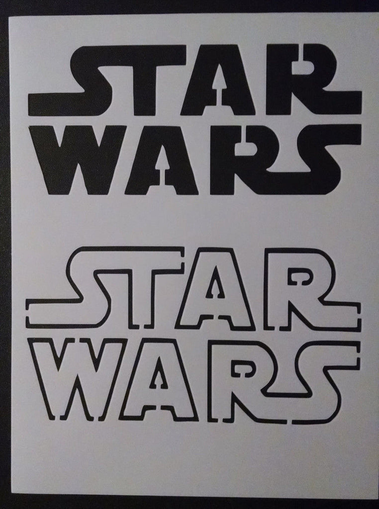 Star Wars Logo - Stencil – My Custom Stencils