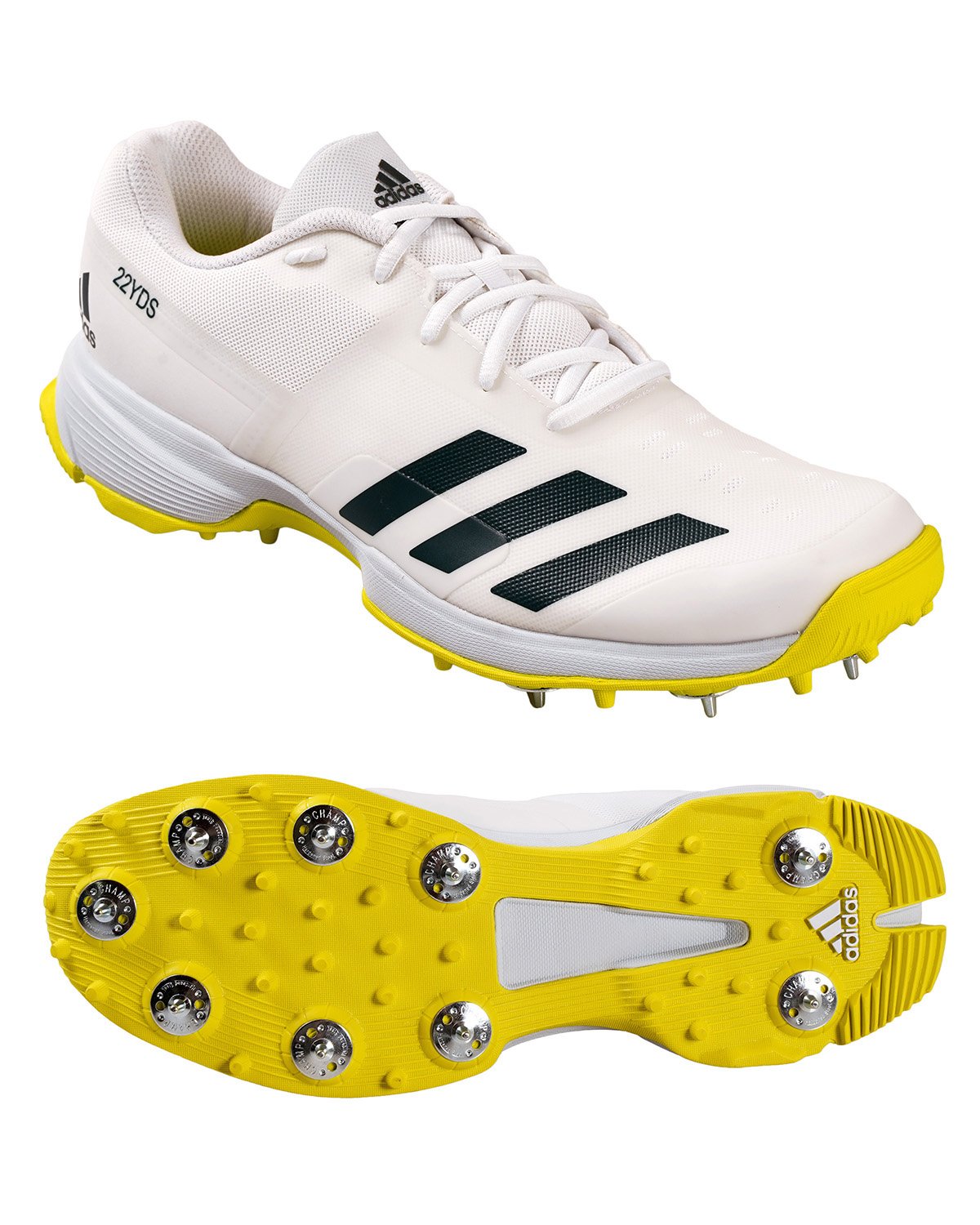 Adidas Adizero 22 Cricket Shoes Steel Spikes – WHACK Sports