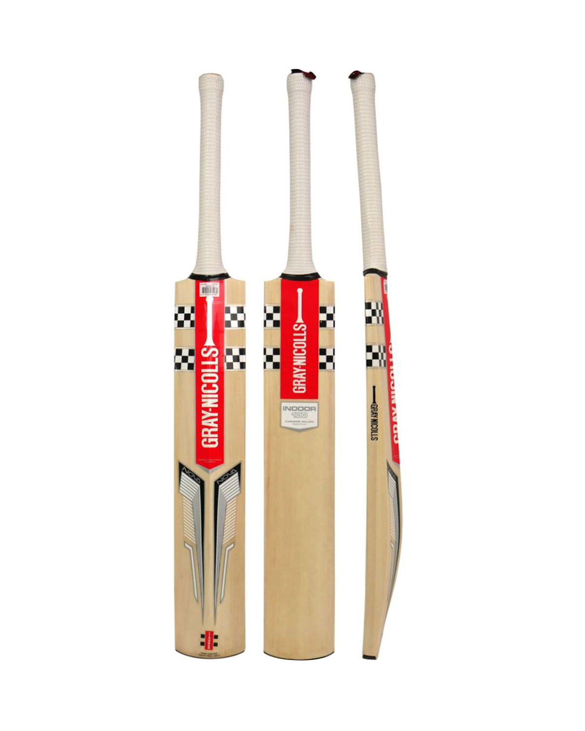 Gray Nicolls Super Indoor 100 Kashmir Willow Cricket Bat - Adult