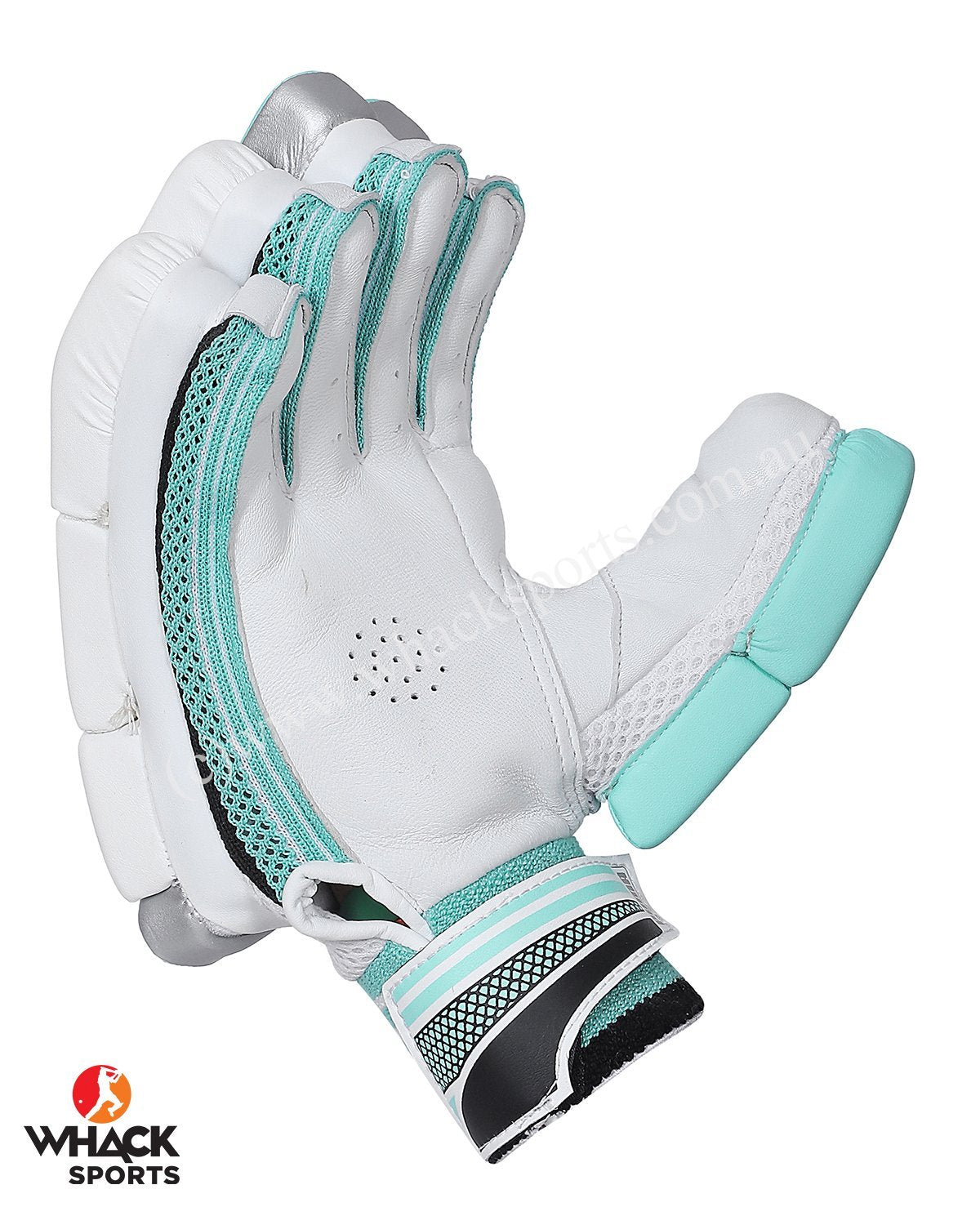 Puma Evo 4 Green Cricket Batting Gloves - Boys/Junior