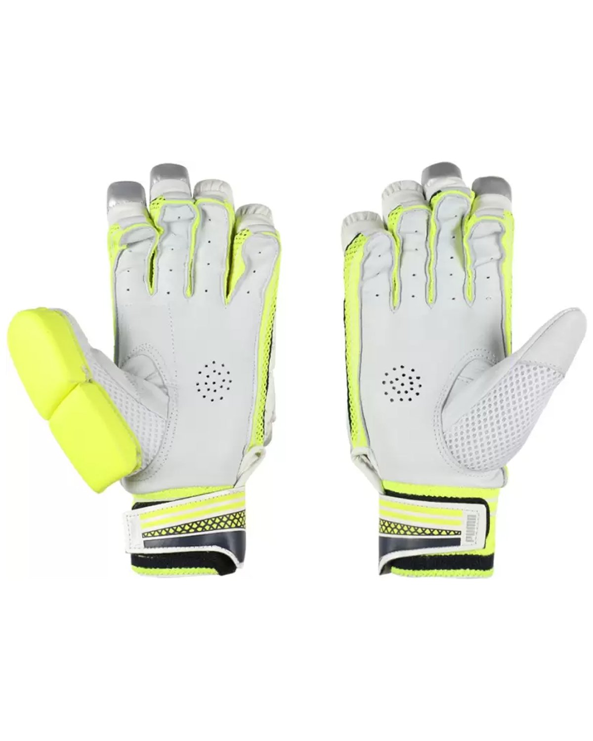 Puma Evo 4 Green Cricket Batting Gloves - Boys/Junior