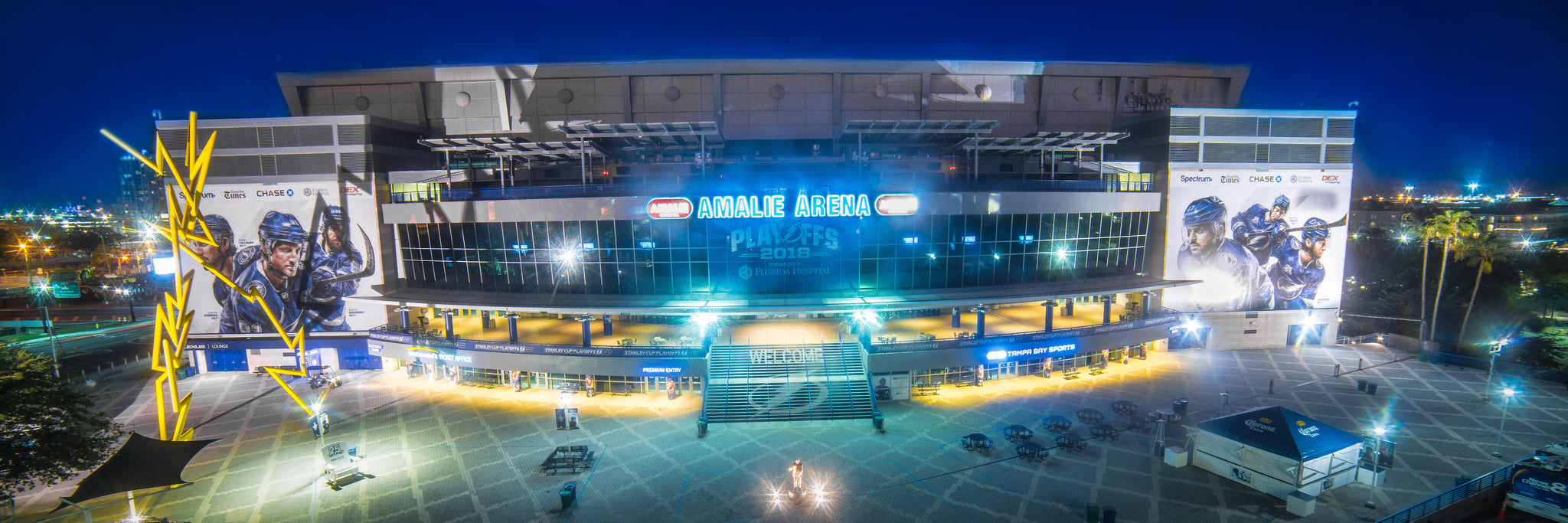 The Tampa Bay Lightning Amalie Arena – Craig Alexander Photography