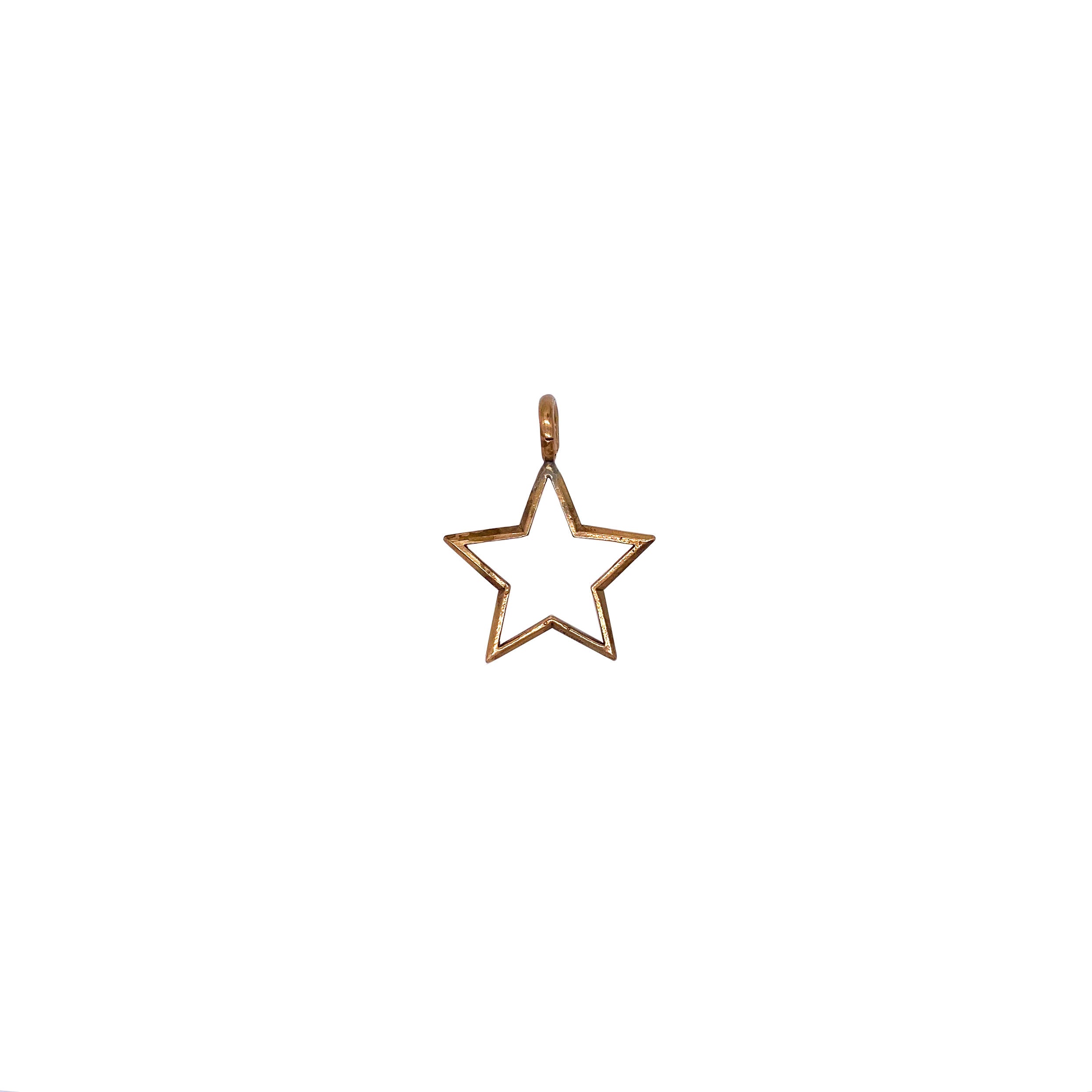 Bronze Shining Star Charm