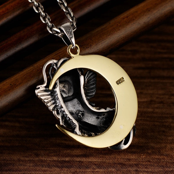 Crescent Moon Koi Pendant Empire of the Gods